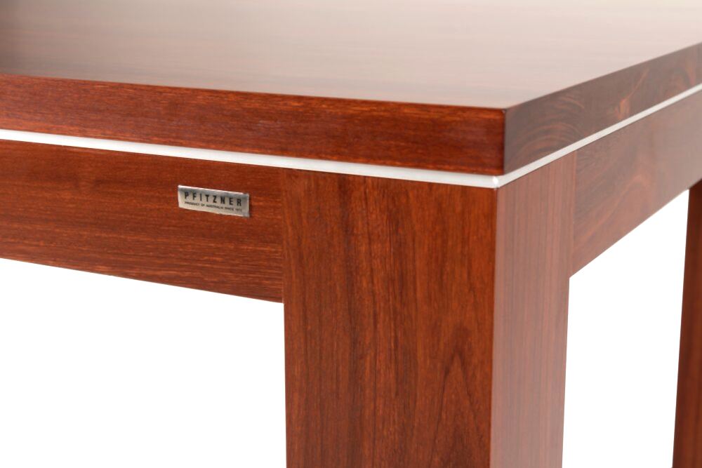 Reeves dining table - Pfitzner logo detail