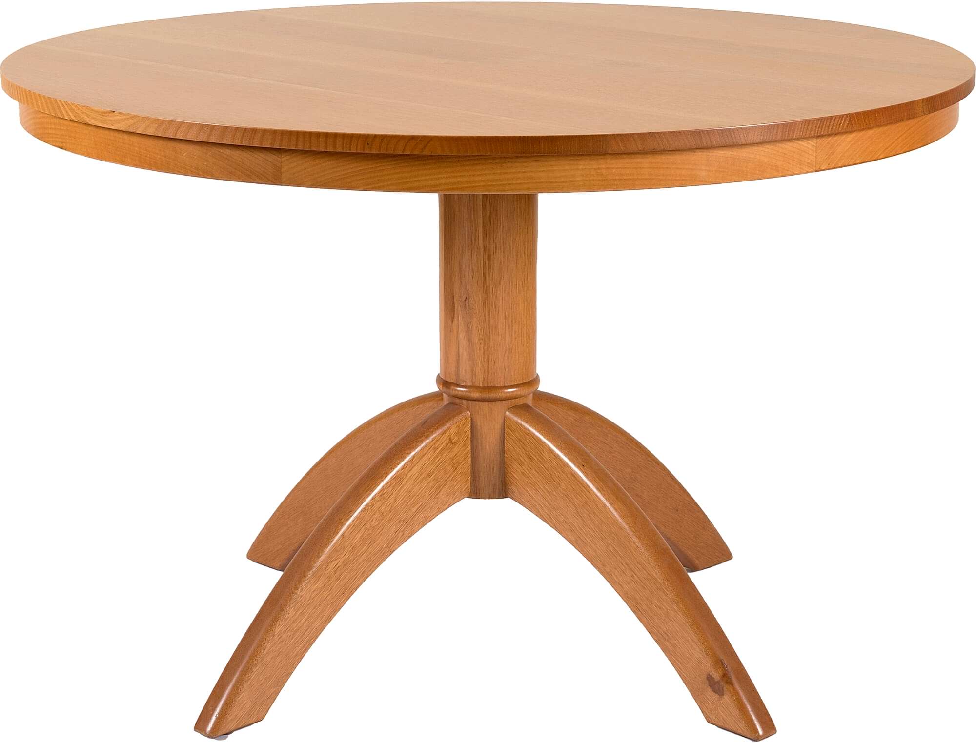 Beltana solid timber fixed round dining table Adelaide