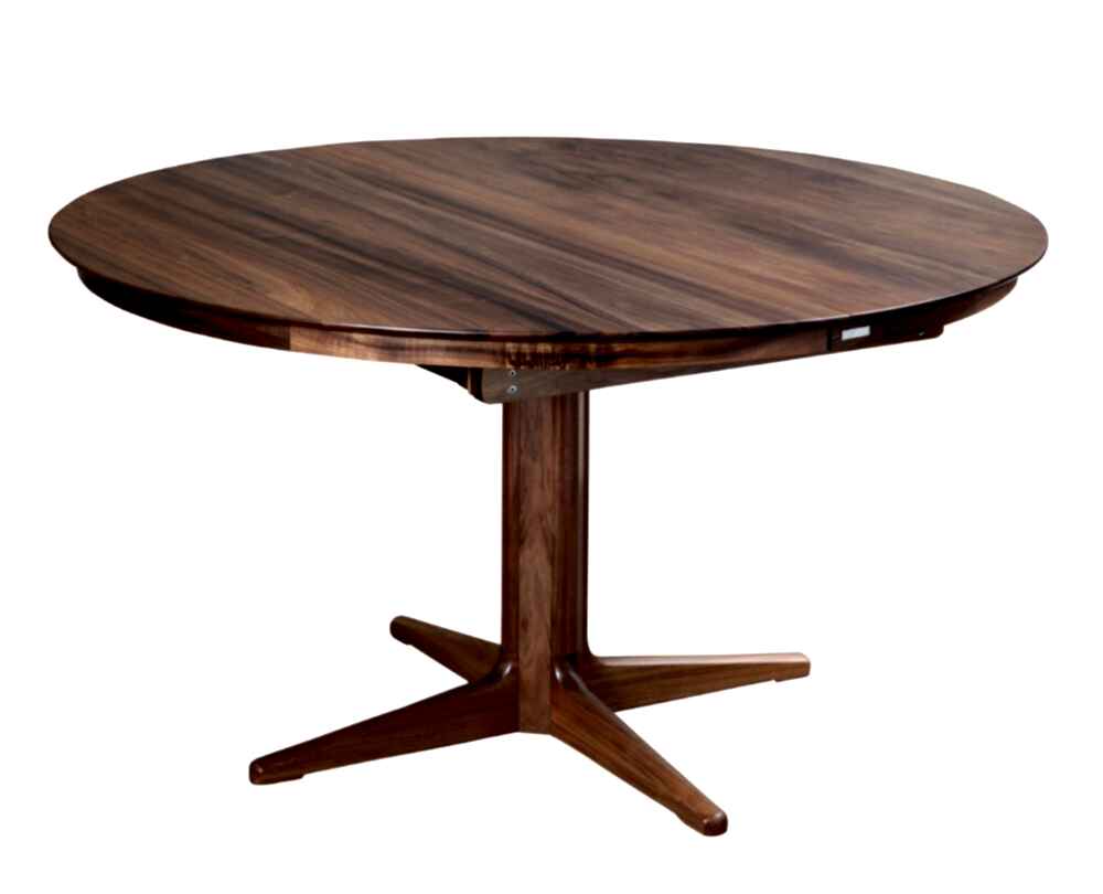 Dan Round Extension table - Tasmanian Blackwood round dining table adelaide