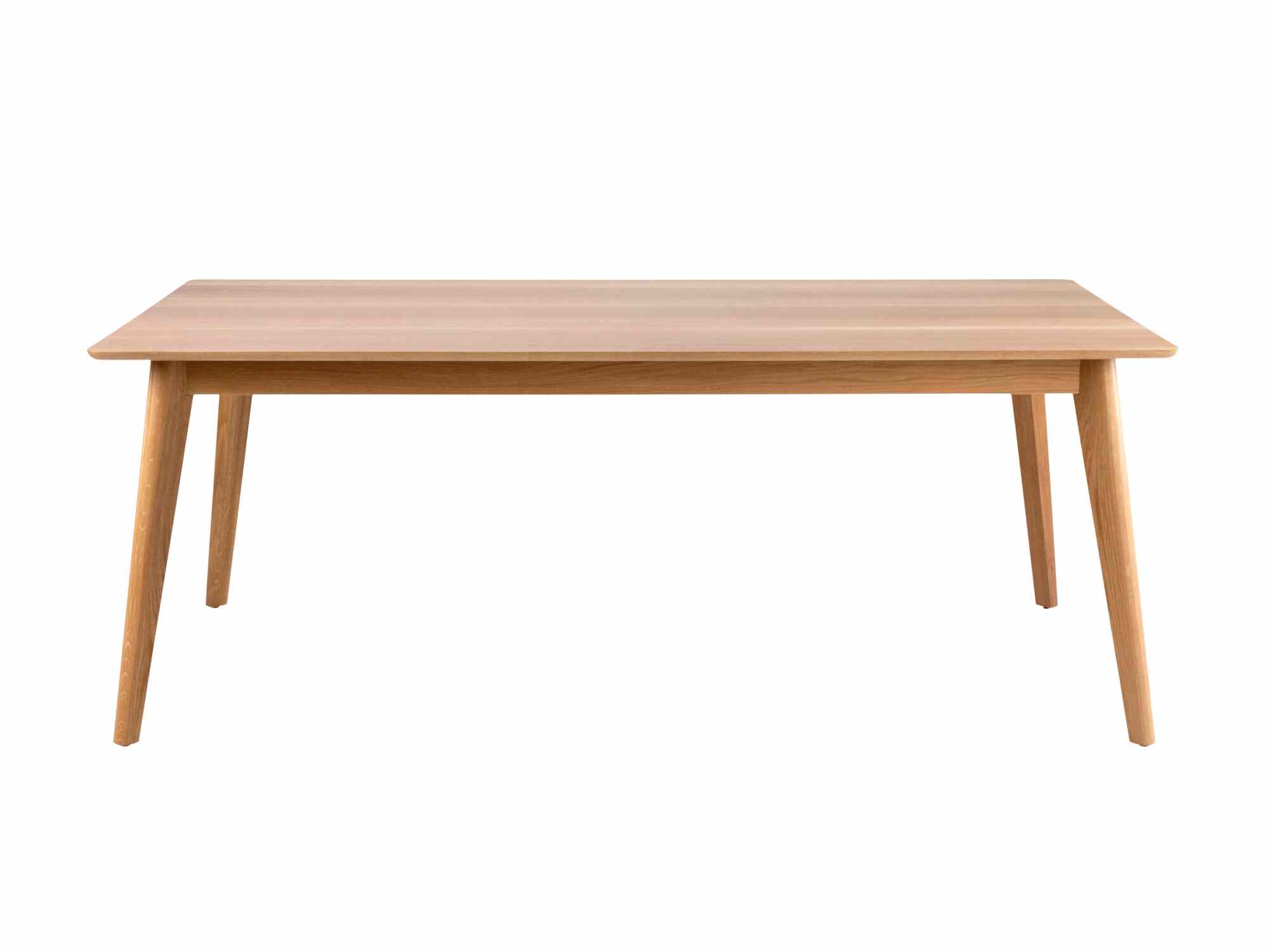 Eric Dining Table Adelaide - wooden dining tables 2200 x 1000mm - American Oak