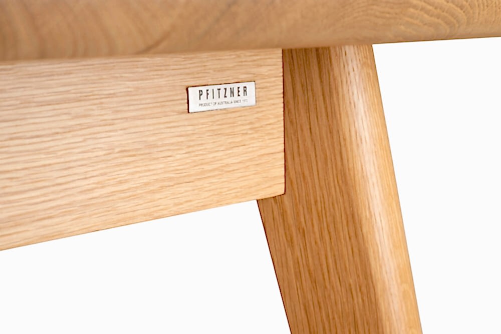 Eric Dining Table Adelaide - wooden dining tables 2200 x 1000mm - American Oak