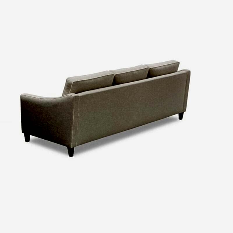 Windsor 3 seater sofas adelaide - white fabric couches - backrest