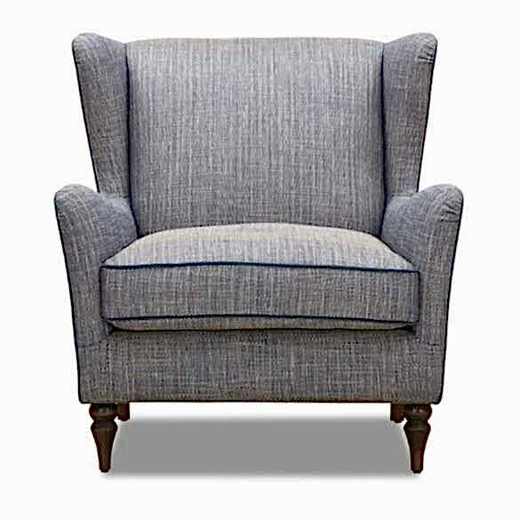 Hadleigh wing lounge chair - solid timber furniture adelaide