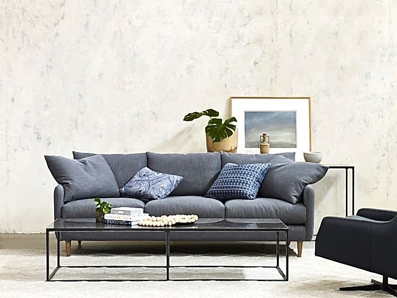 Molmic floyd fabric couches Adelaide - contemporaty lounge room