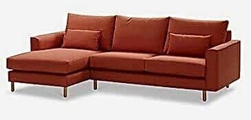 Molmic-lounge Alpine lounge orange with chase