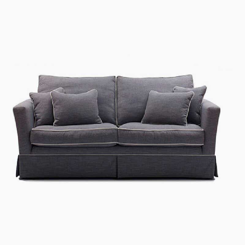 Carter 2 seater sofa adelaide - grey fabric couches