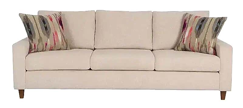 3 seater sofa white
